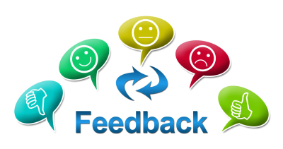 We welcome your feedback so we may continuously improve